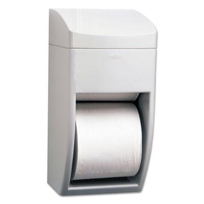 Bobrick B5288 Uncategorized Washroom 2-roll Plastic Bath Tissue Dispenser BOB5288 00716954502803