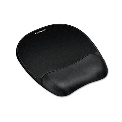Fellowes 9176501 Wrist/Mouse Pads Memory Foam Mouse Pad/wrist Rest 043859503353