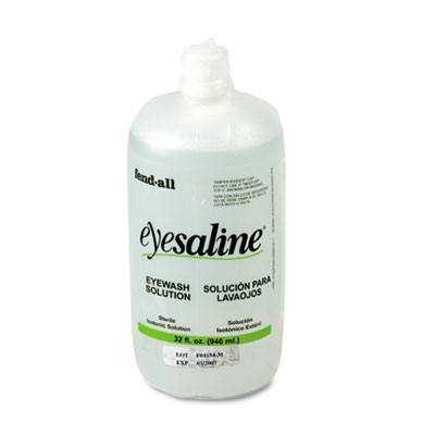 Uvex Safety, Inc 320004550000H5 Uncategorized Fendall Eyesaline Eyewash Bottle Refill, 32 Oz Bottle, 12/carton (320004550000h5) (fnd320004550000)  FND320004550000 364680450440