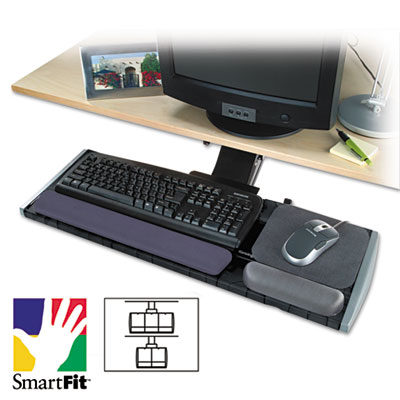 Kensington K60718USF Keyboard Trays/Drawers Modular Platform With Smartfit System 021112676204