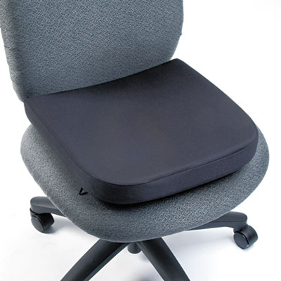 Kensington L82024F Ergonomic Supports Kensington Memory Foam Seat Rest - Black - 1 Each - Taa Compliant (l82024f) (kmw82024) Pg.211. 735353820240