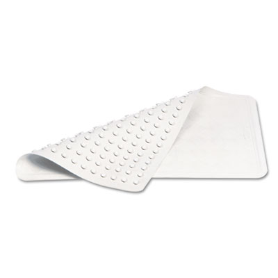 Rubbermaid 1982724 Uncategorized Safti-grip Bath Mats, White Textured Surface, Suction-cup Backing, 14" X 22.5", (1982724) (rcp198272 RCP1982724 10086876230106