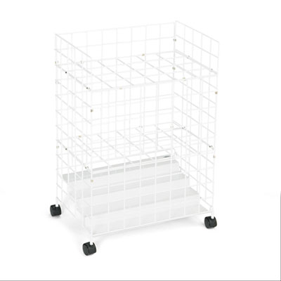 Safco 3088 Paper Racks 24 Compartments Wire Storage File SAF3088 190255697664