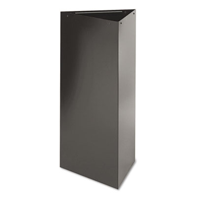 Safco SAF9553BL Uncategorized Trifecta Waste Receptacle, 38" High Base, Steel, Black (saf9553bl) (saf9553bl) SAF9553BL 073555955323