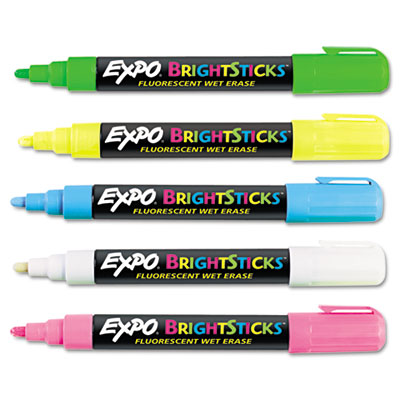 Sanford Brands 14075 Pens/Markers/Highlighters Bright Stick Marker Set SAN14075 071641140752