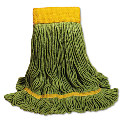 Unisan 1200XL Uncategorized Ecomop Looped-end Mop Head, Recycled Fibers, Extra Large Size, Green (1200xl) (bwk1200xl) BWK1200XL 10749507981777