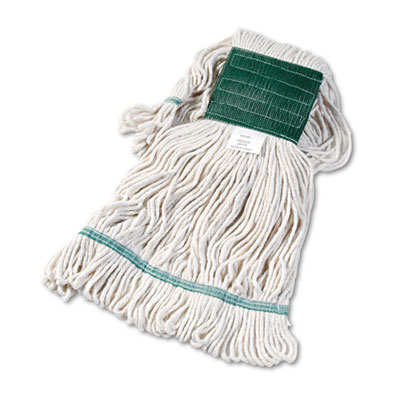 Unisan 502WHCT Uncategorized Super Loop Wet Mop Head, Cotton/synthetic Fiber, 5" Headband, Medium Size, White (502whct) (bwk502wh BWK502WHCT 10749507981647